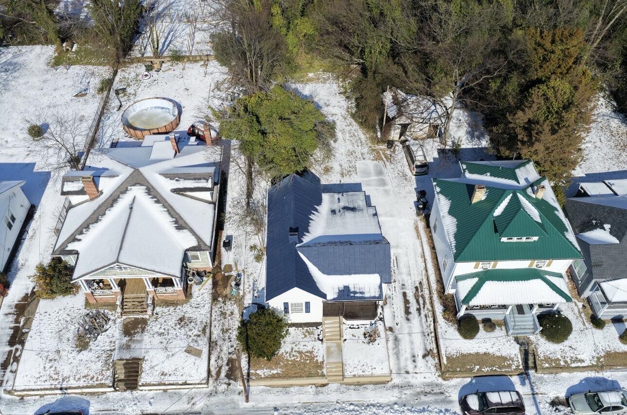 860 Stokes Street Danville, VA 24541 - Photo 3 of 32 an aerial view of houses with outdoor space
