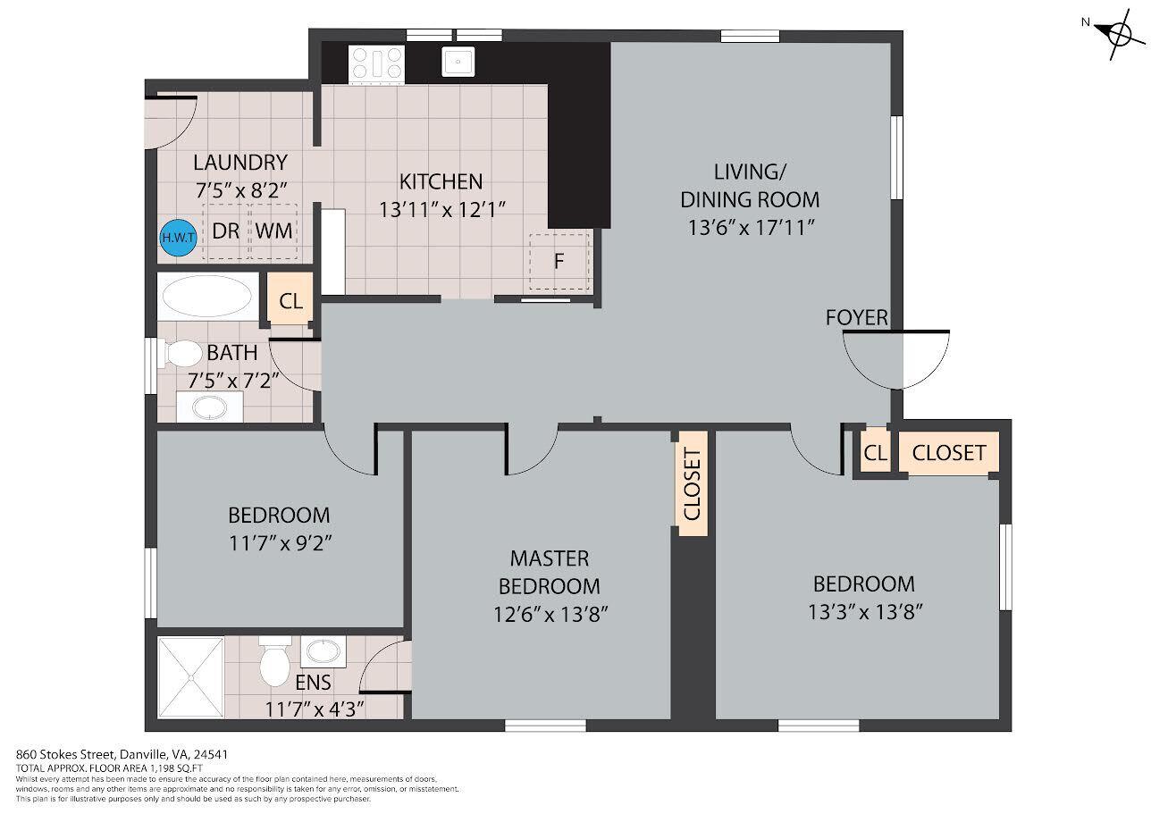 860 Stokes Street Danville, VA 24541 - Photo 4 of 32 0