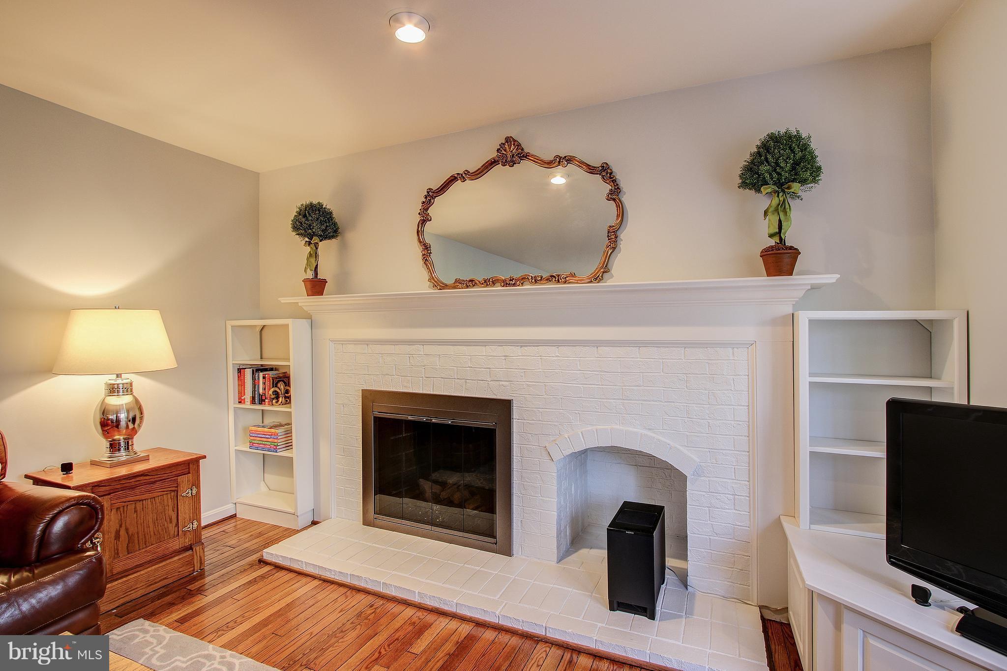 11898 Fawn Ridge Lane Reston, VA 20194 - Photo 13 of 30 Gas Fireplace & Built-Ins