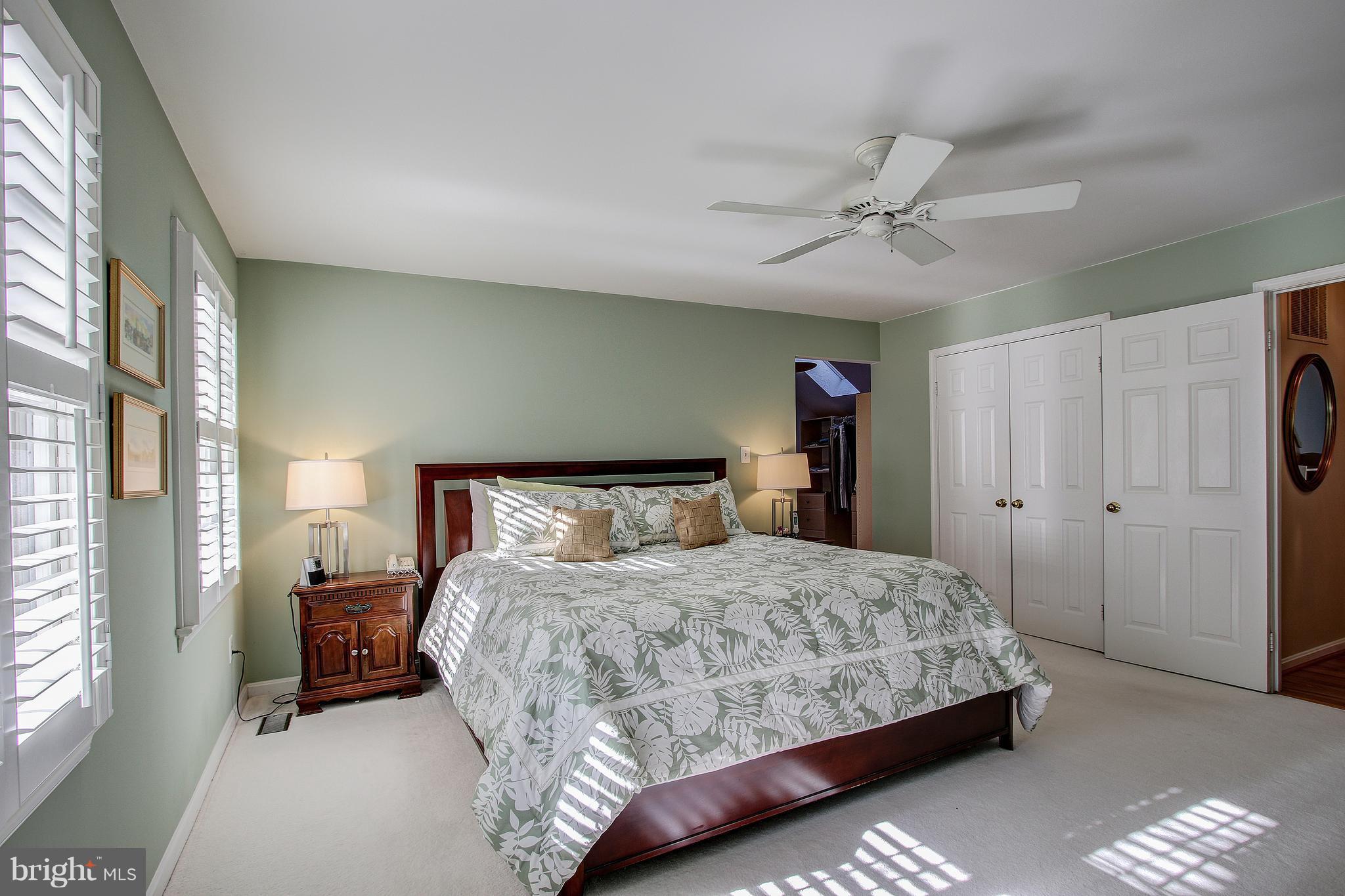 11898 Fawn Ridge Lane Reston, VA 20194 - Photo 16 of 30 Master Bedroom with Plantation Shutters