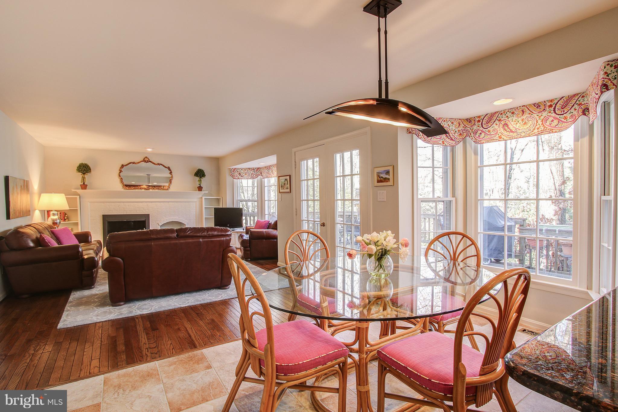 11898 Fawn Ridge Lane Reston, VA 20194 - Photo 10 of 30 Breakfast Room & Family Room