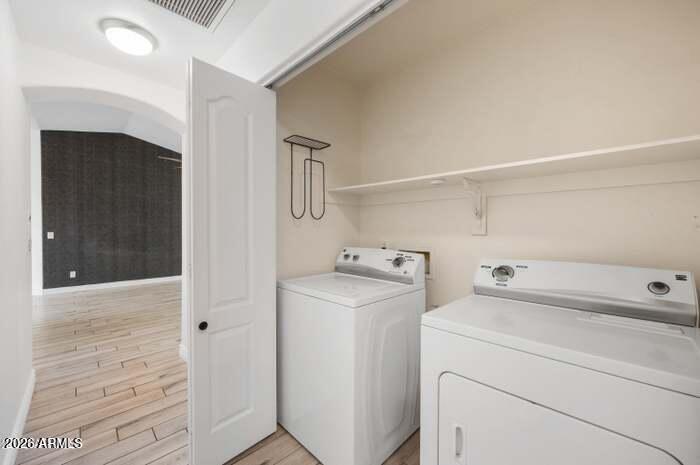 4130 East Chambers Street Phoenix, AZ 85040 - Photo 19 of 21 a utility room with dryer and washer
