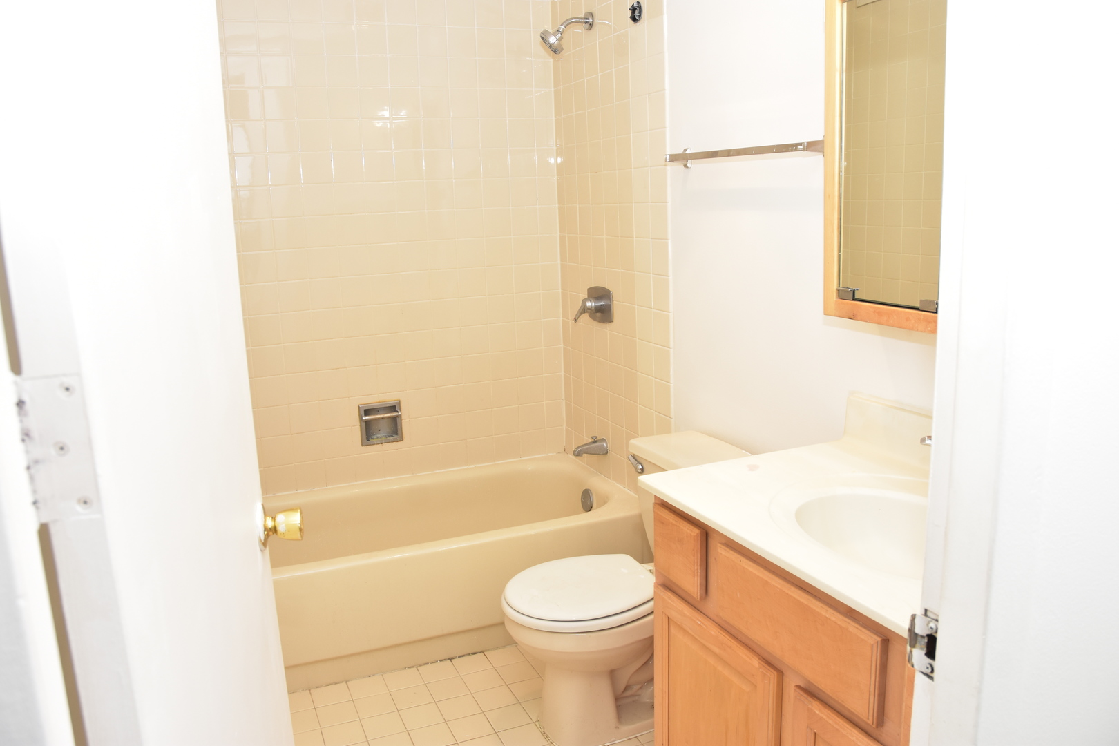 2605 South Indiana Avenue, Unit 2008 Chicago, IL 60616 - Photo 20 of 25 a bathroom with a sink a toilet and a bathtub