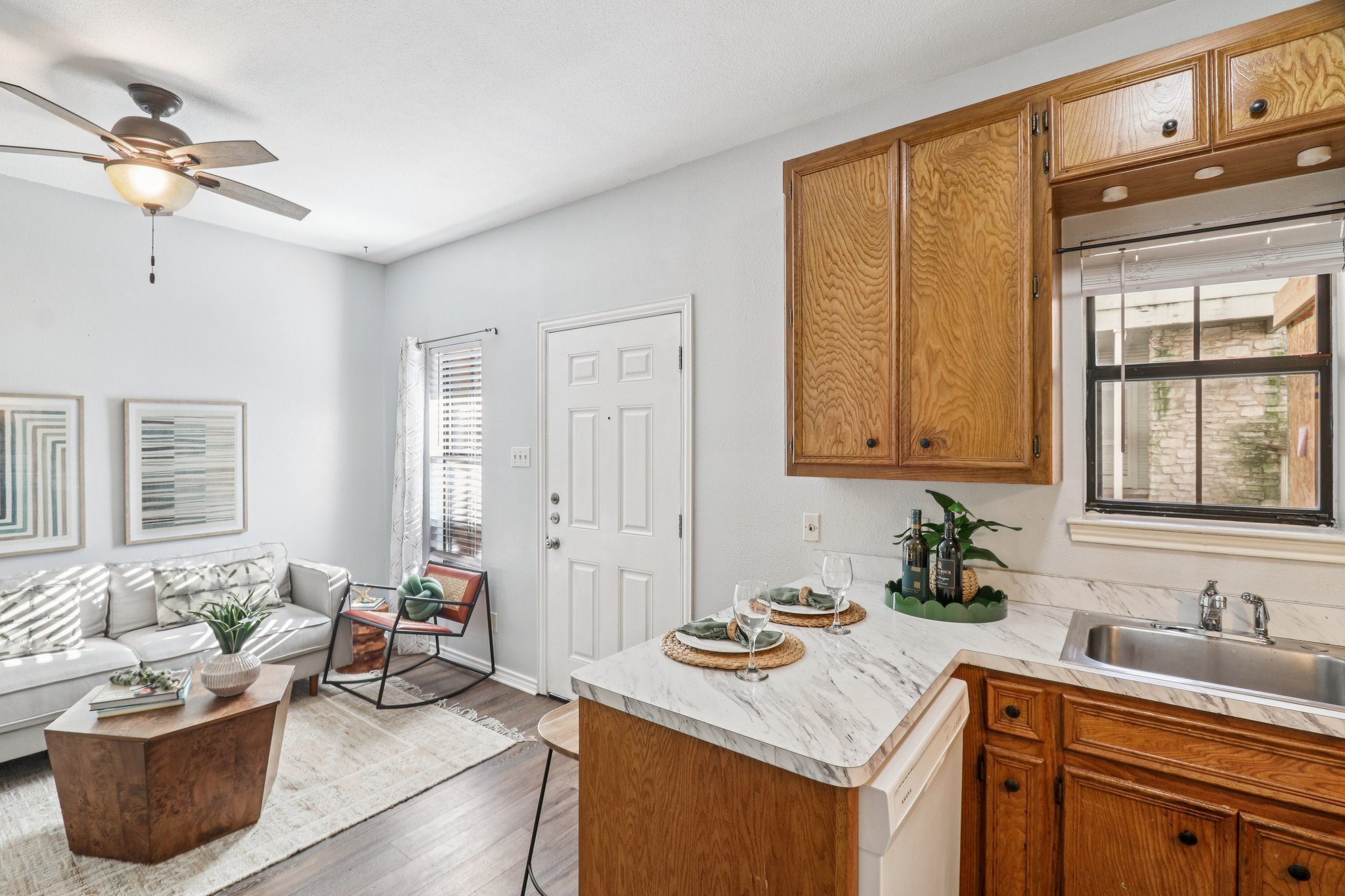 4401 Speedway, Unit 105 Austin, TX 78751 - Photo 17 of 38 This open layout makes every square foot work hard, keeping the home comfortable and functional.