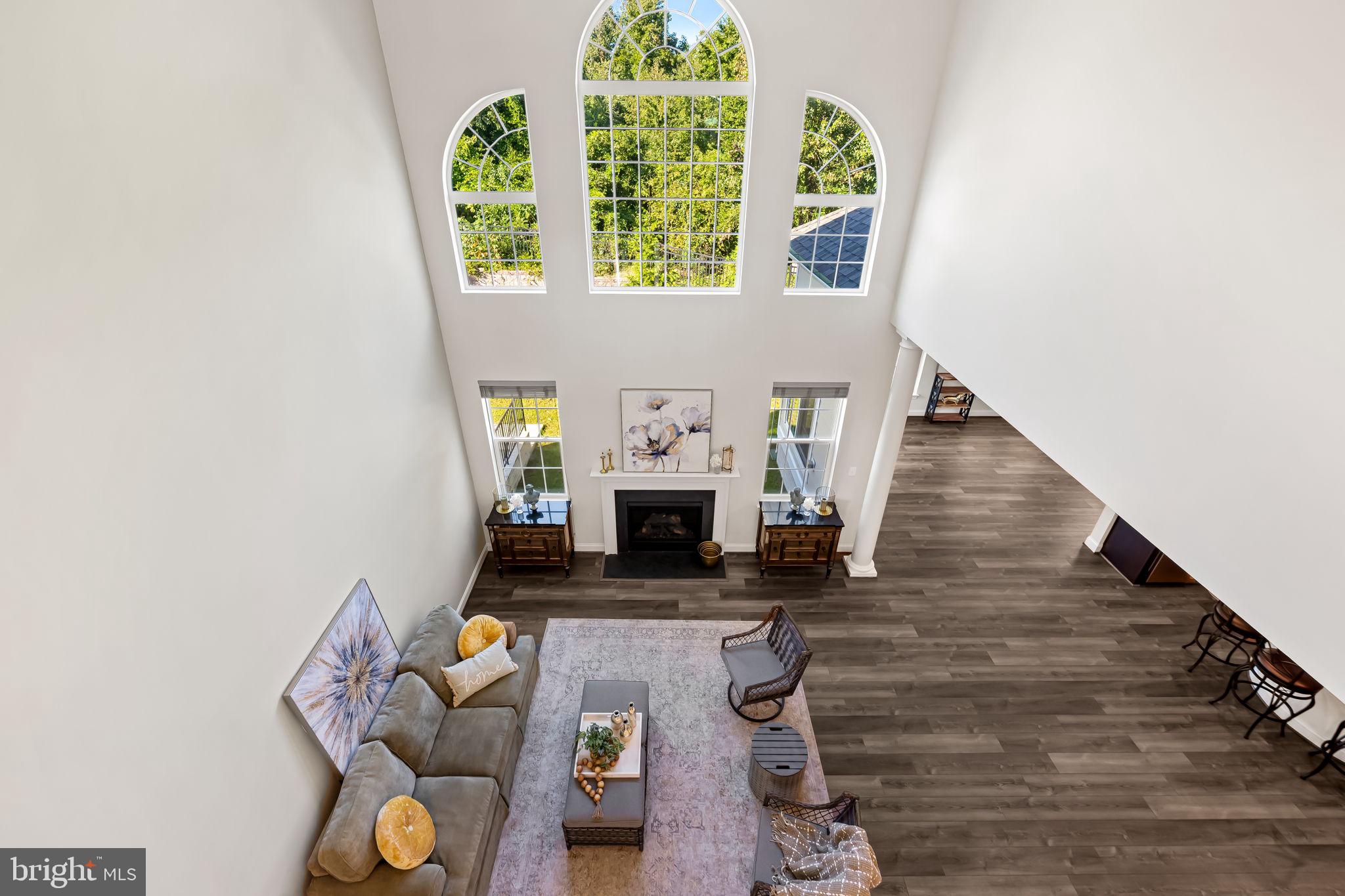 6352 Islington Street Middle River, MD 21220 - Photo 27 of 58 a living room with furniture and a fireplace