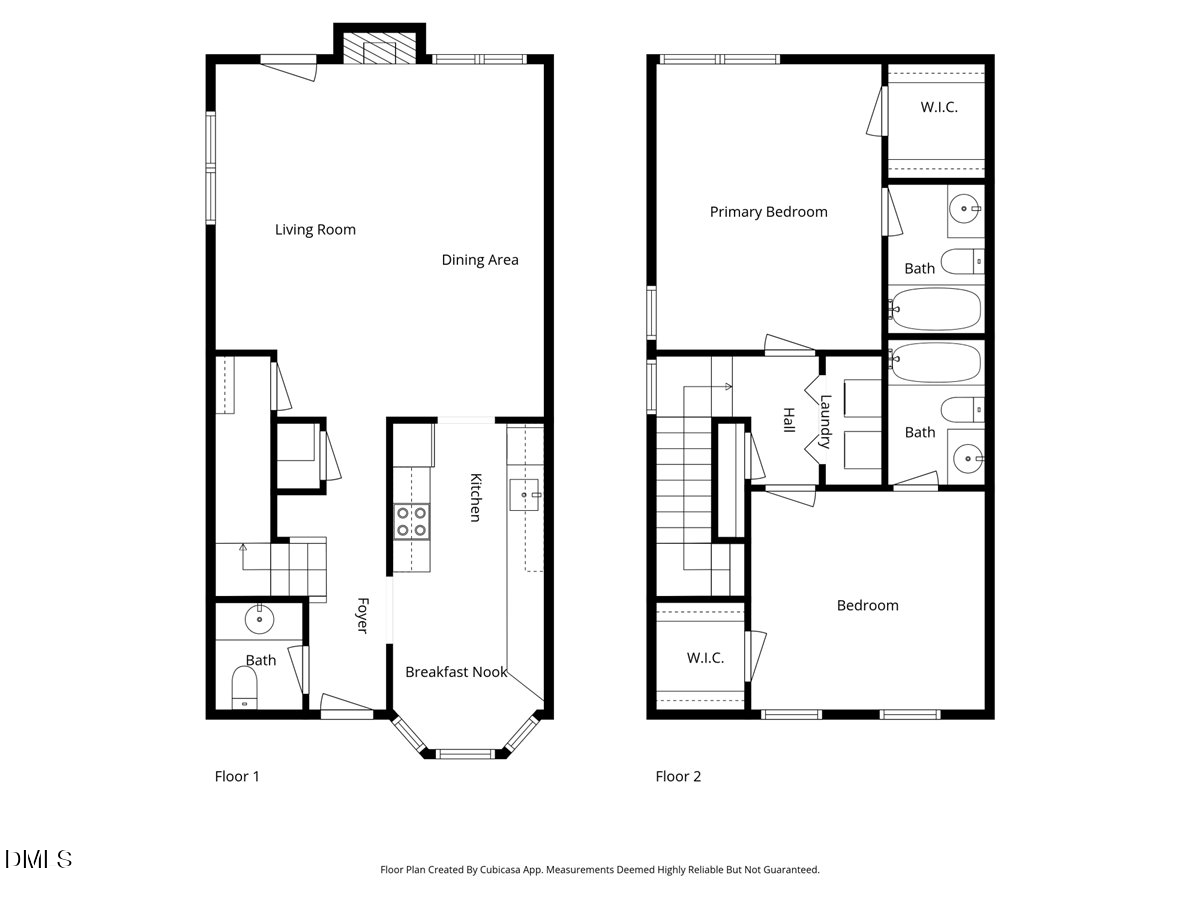 501 Darby Glen Lane Durham, NC 27713 - Photo 25 of 25 a picture of a floor plan