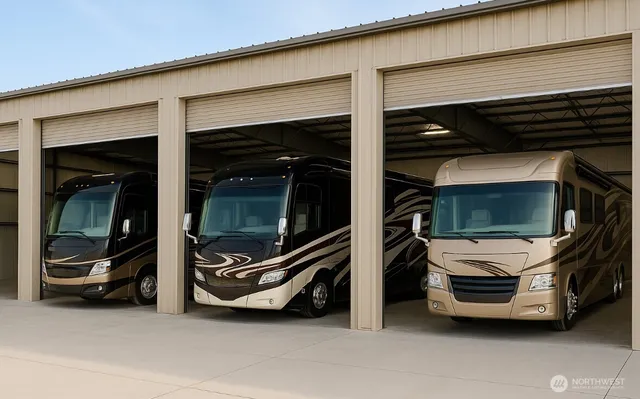 a view of car garage