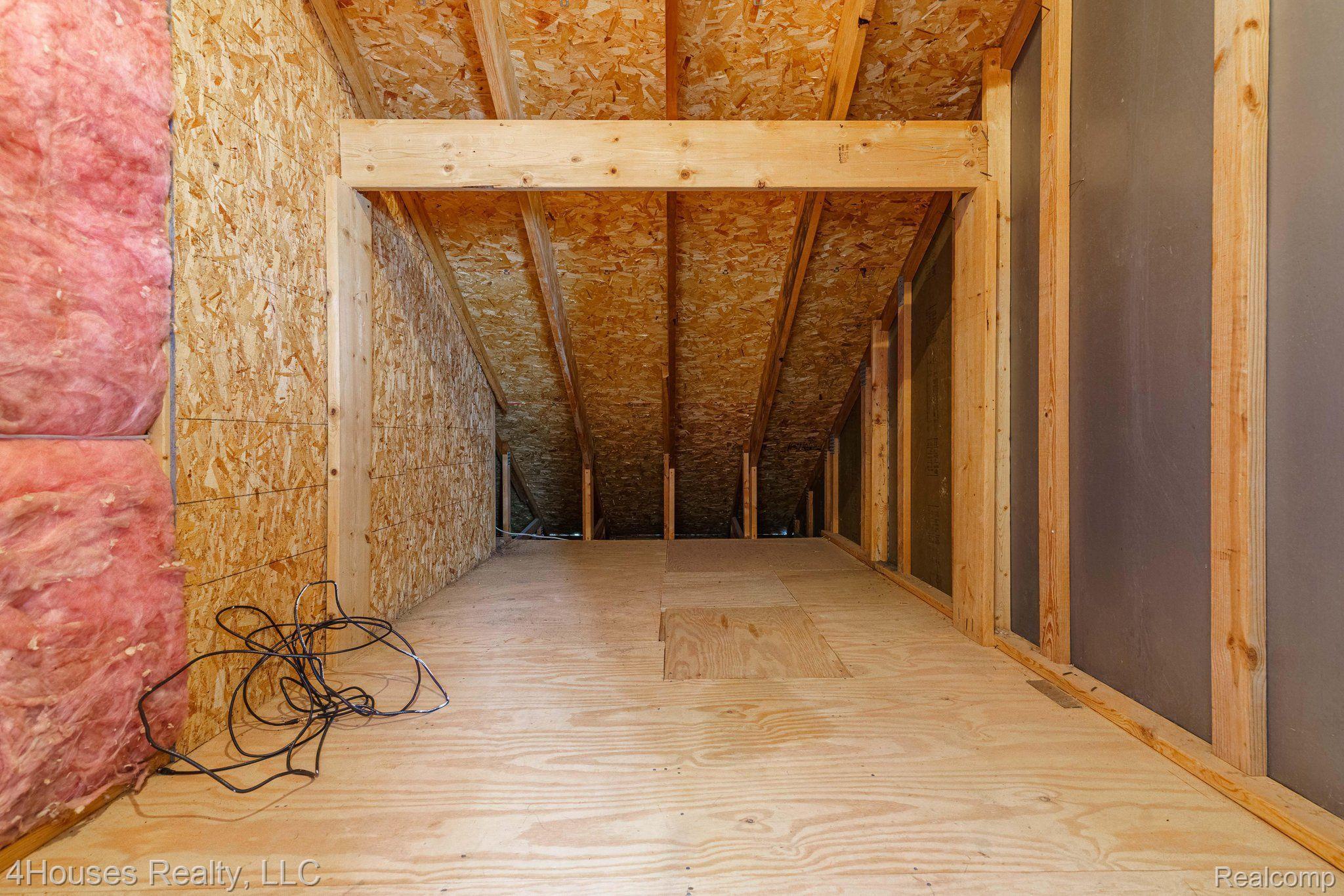 30658 Maplewood Circle Farmington, MI 48331 - Photo 45 of 50 Attic Space - 2nd Floor