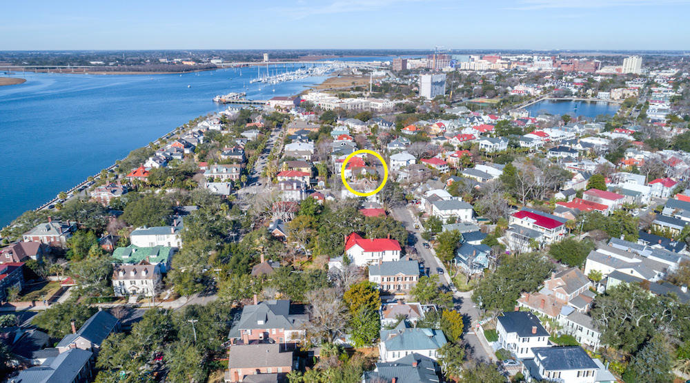 27 Rutledge Boulevard Charleston, SC 29401 - Photo 50 of 50 Highlighted Aerial