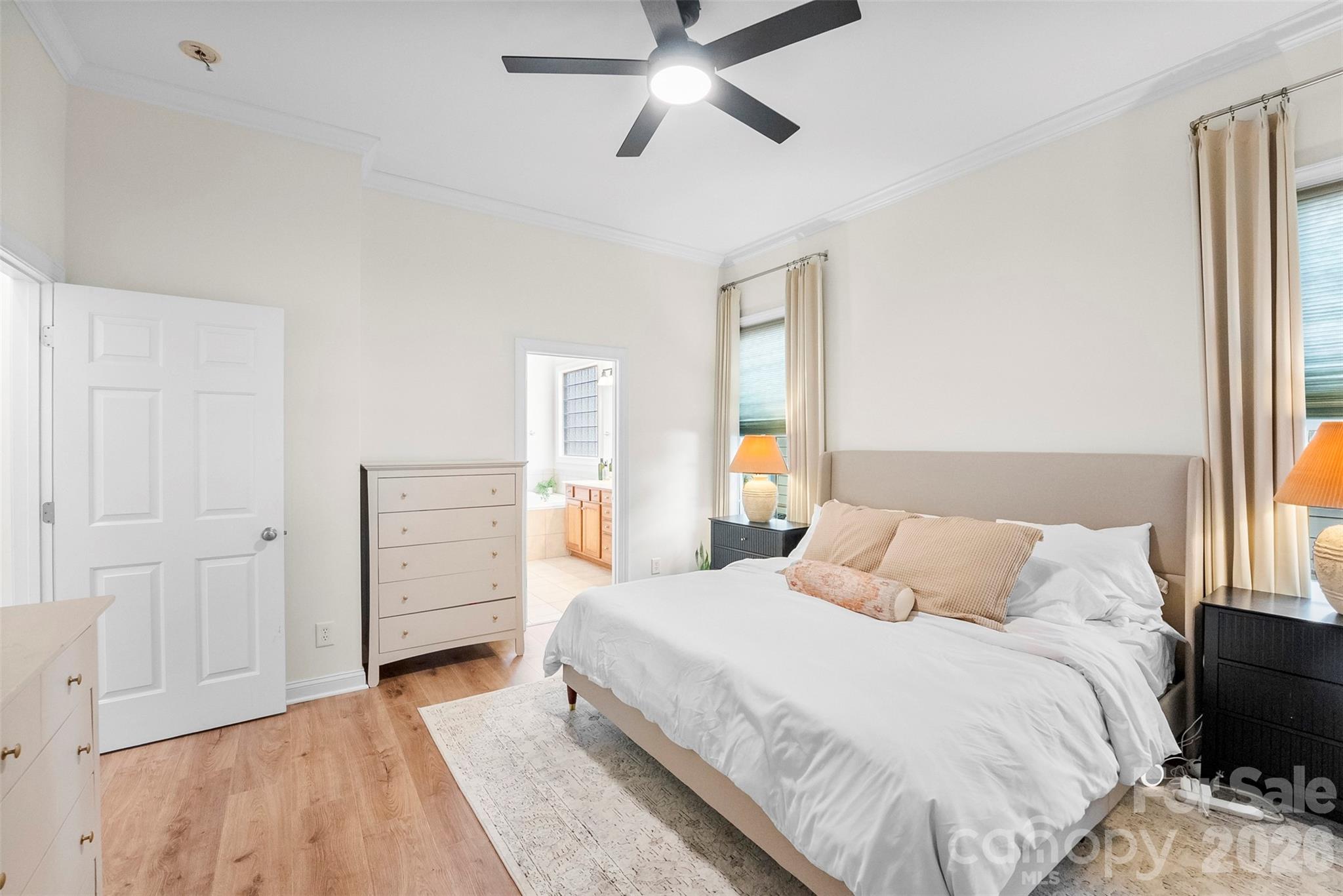 4115 Birkshire Heights Fort Mill, SC 29708 - Photo 23 of 36 a bedroom with a bed and closet