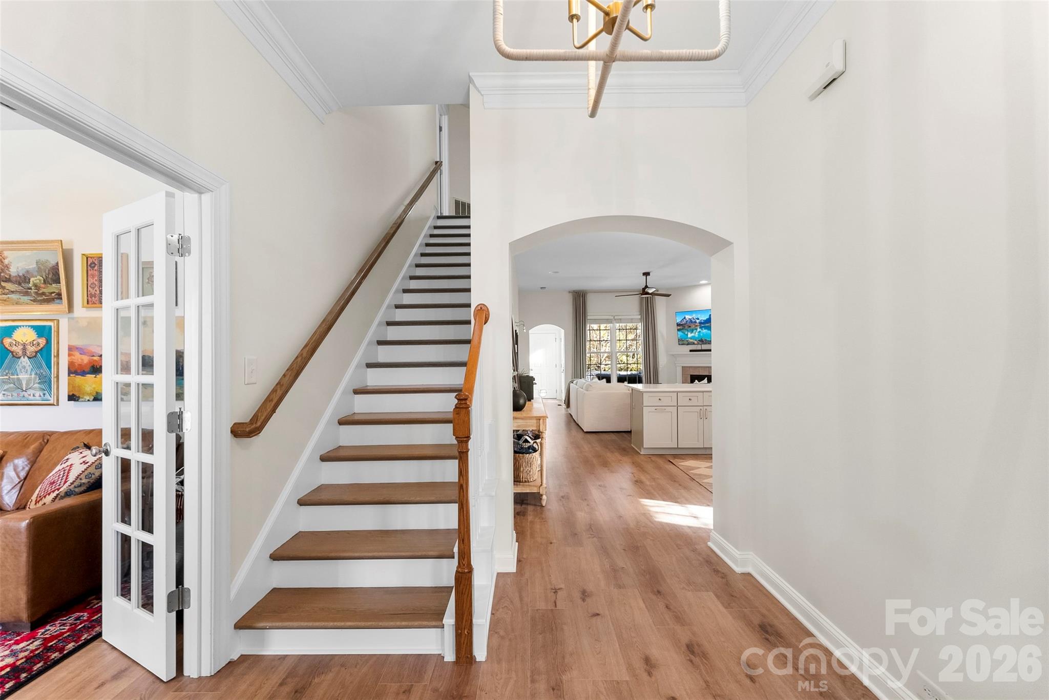 4115 Birkshire Heights Fort Mill, SC 29708 - Photo 5 of 36 a view of entryway with wooden floor