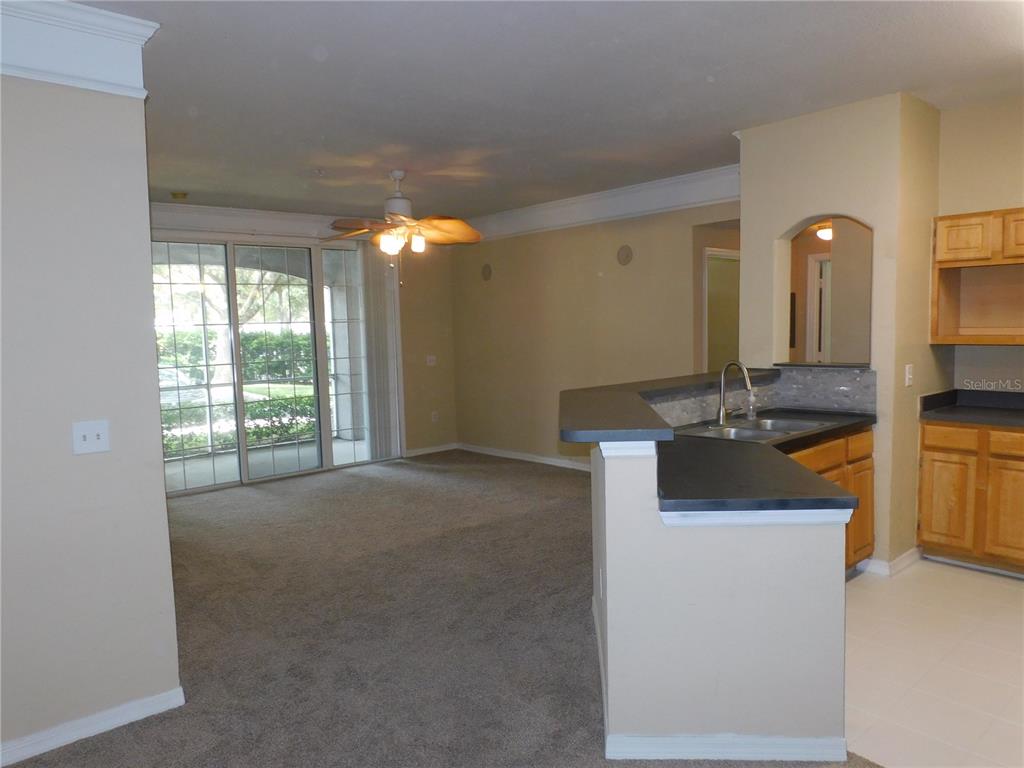 3480 Soho Street, Unit 101 Orlando, FL 32835 - Photo 5 of 29 a bathroom with a sink and a mirror