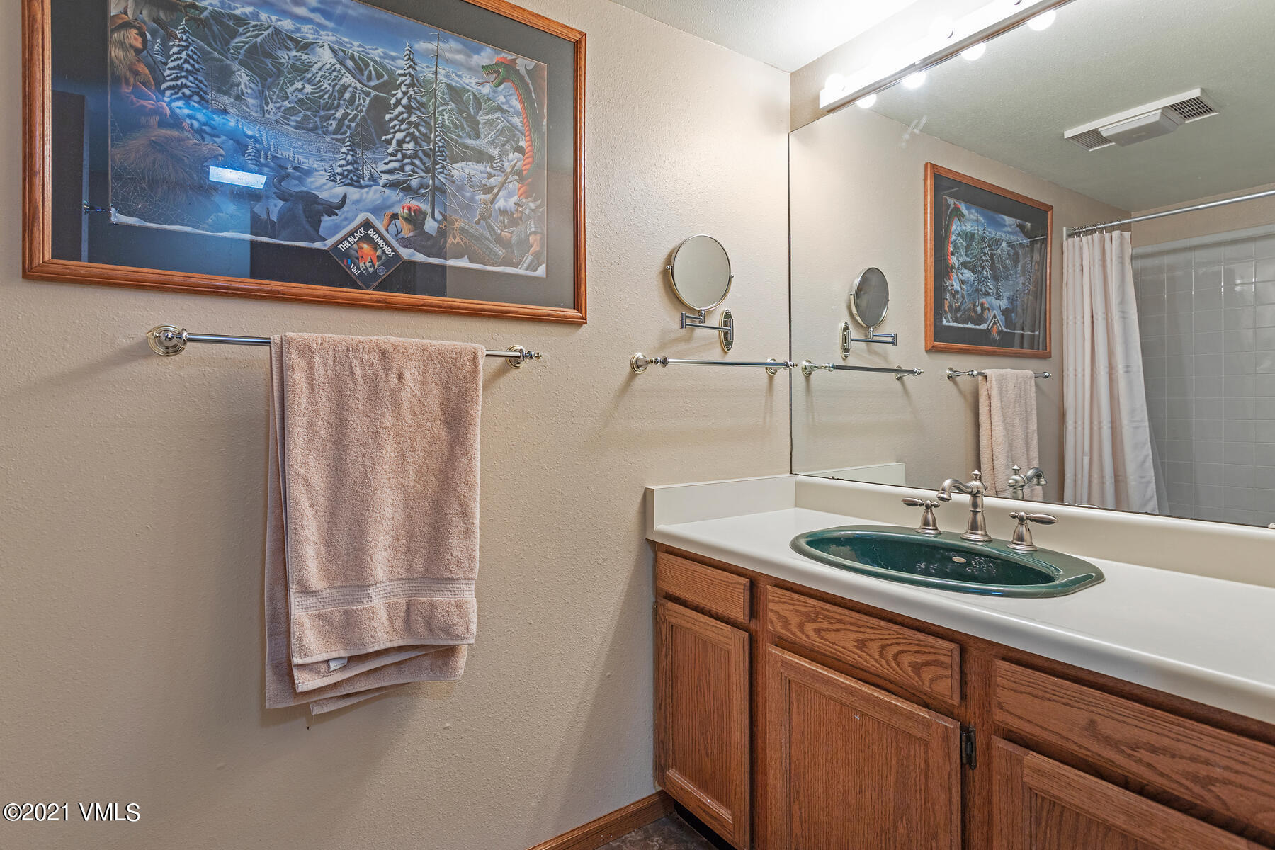 225 Gopher Road, Unit 46 Avon, CO 81620 - Photo 17 of 34 a bathroom with a sink and a mirror