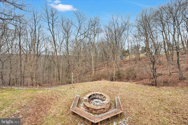 a view of road with trees