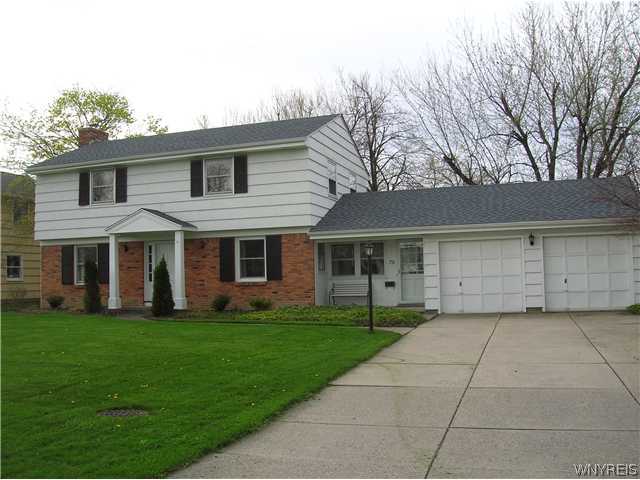 76 Wiltshire Road Amherst, NY 14221 - Photo 1 of 1 Exterior Front. Classic colonial in fabulous neigh