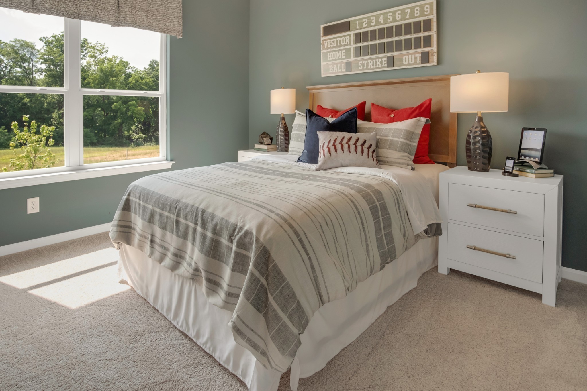 769 Chiswick Court Lebanon, TN 37087 - Photo 43 of 44 a bedroom with a bed and a window