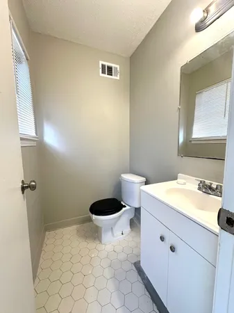 a bathroom with a sink and a toilet