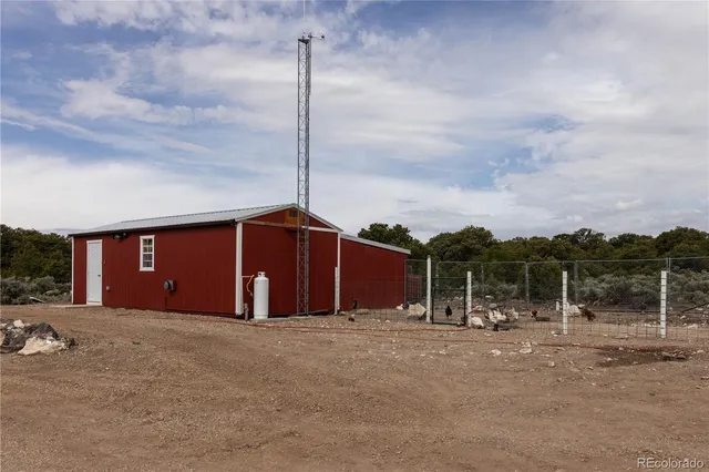 a view of a wooden fence