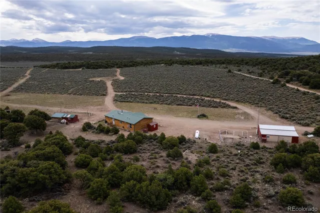 a view of a lake with a mountain in the background