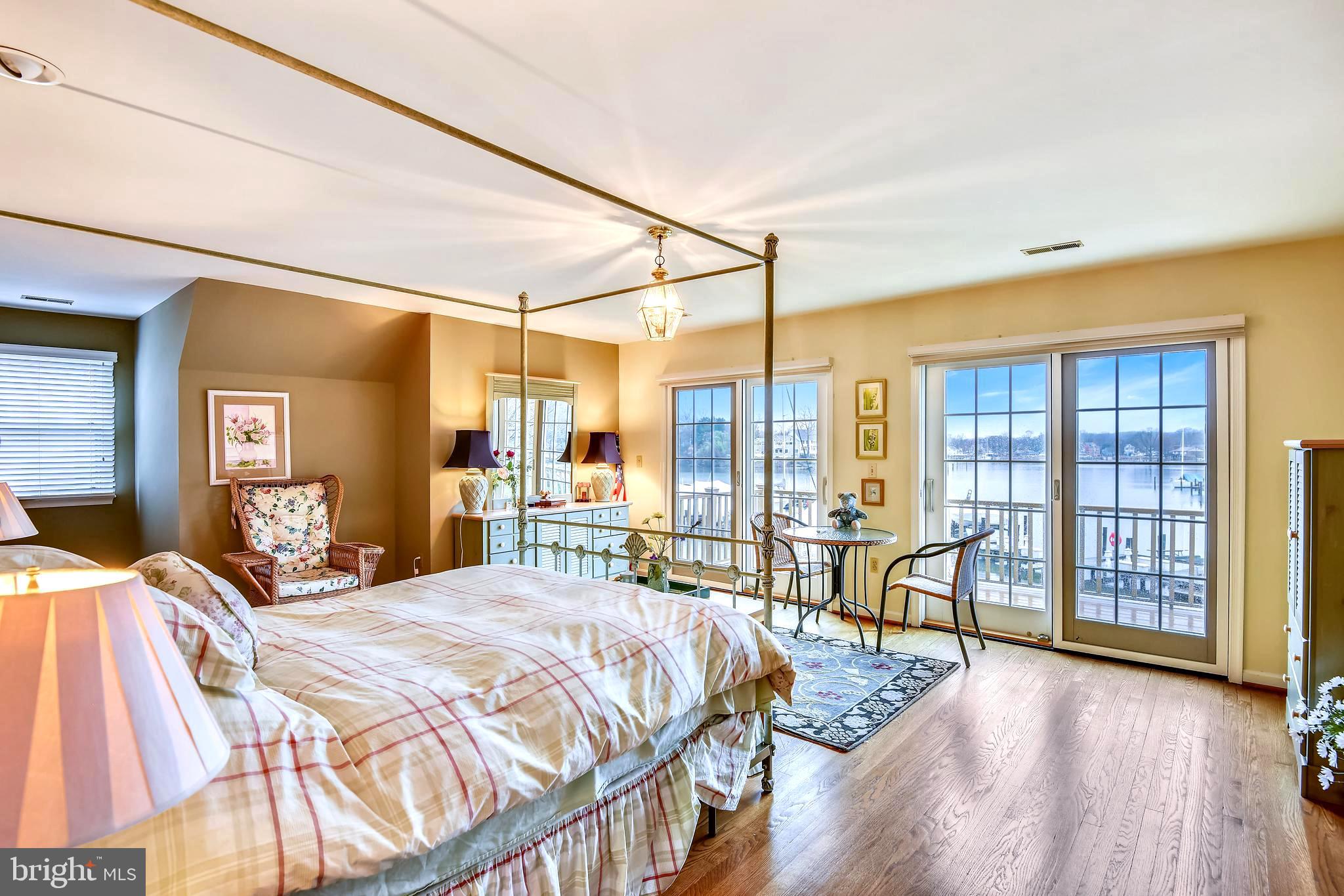 1180 South River Landing Road Edgewater, MD 21037 - Photo 26 of 40 Enviable Waterfront Primary Bedroom Suite