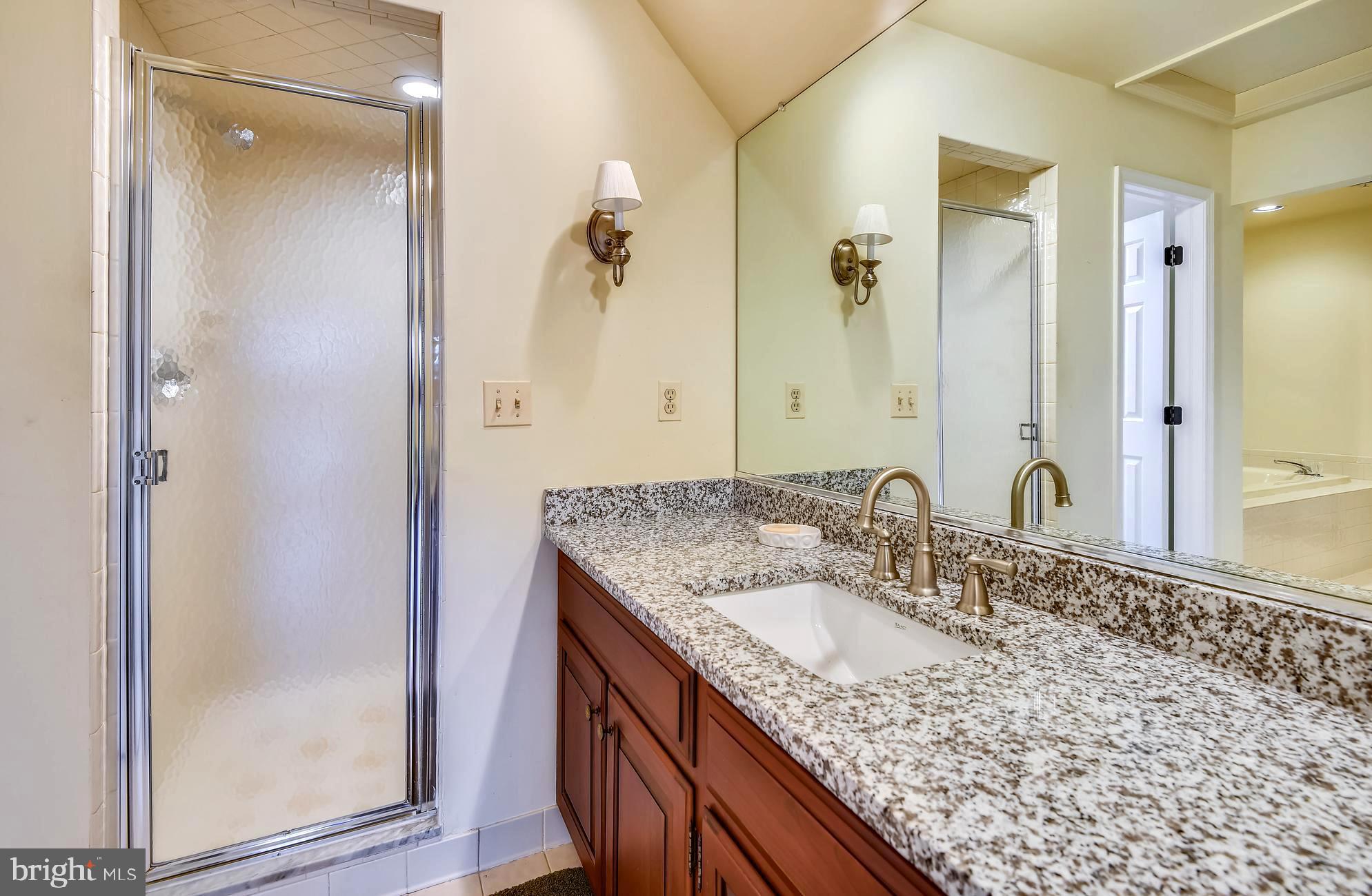 1180 South River Landing Road Edgewater, MD 21037 - Photo 28 of 40 En Suite Luxury Bath with Double Vanity & Shower