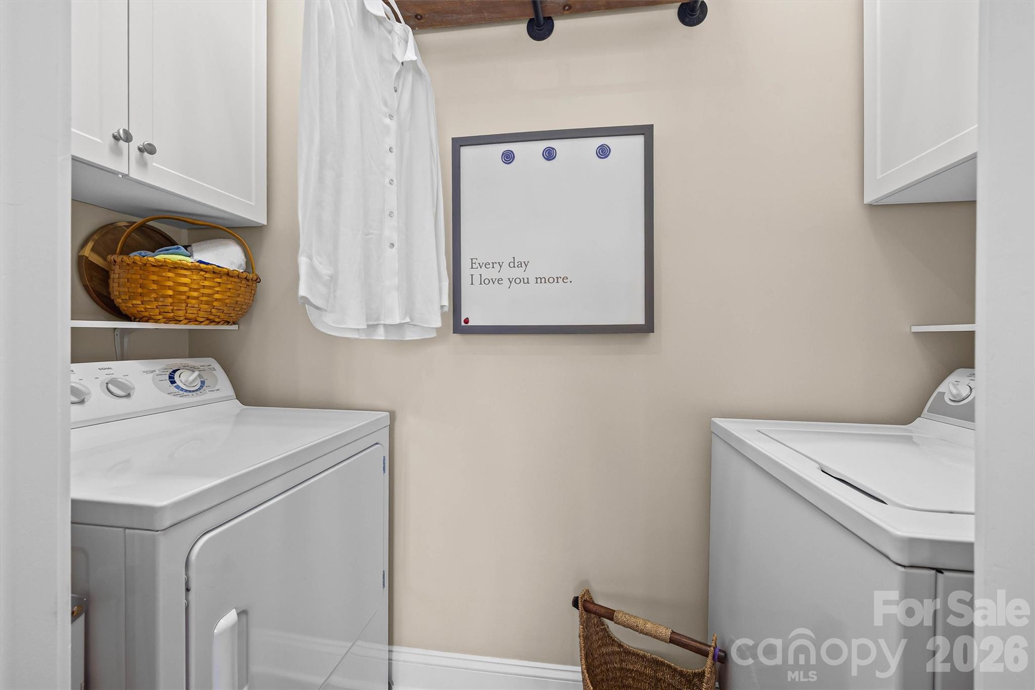 5425 Closeburn Road, Unit 214 Charlotte, NC 28210 - Photo 20 of 25 a utility room with dryer and washer