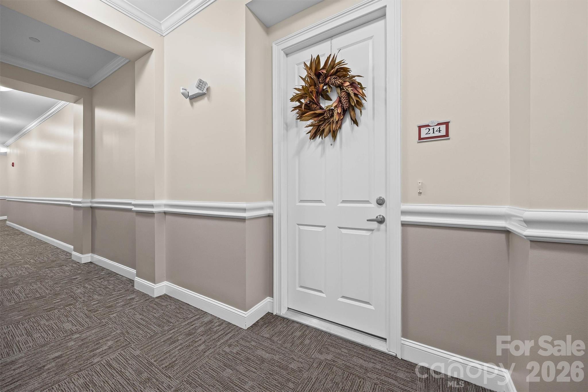 5425 Closeburn Road, Unit 214 Charlotte, NC 28210 - Photo 3 of 25 view of a hallway