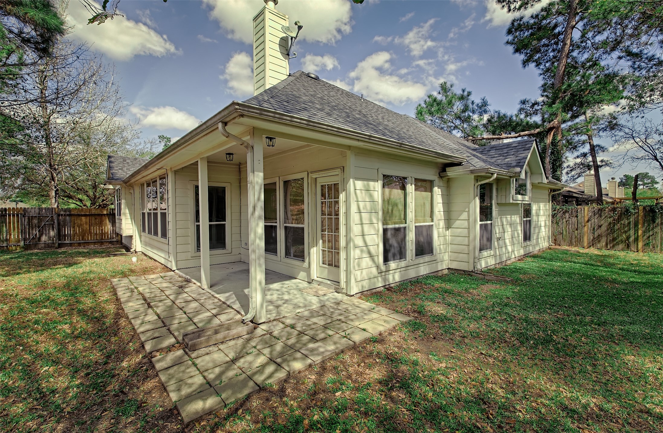 4018 Old Pine Grove Drive Humble, TX 77346 - Photo 26 of 26 cute covered patio.