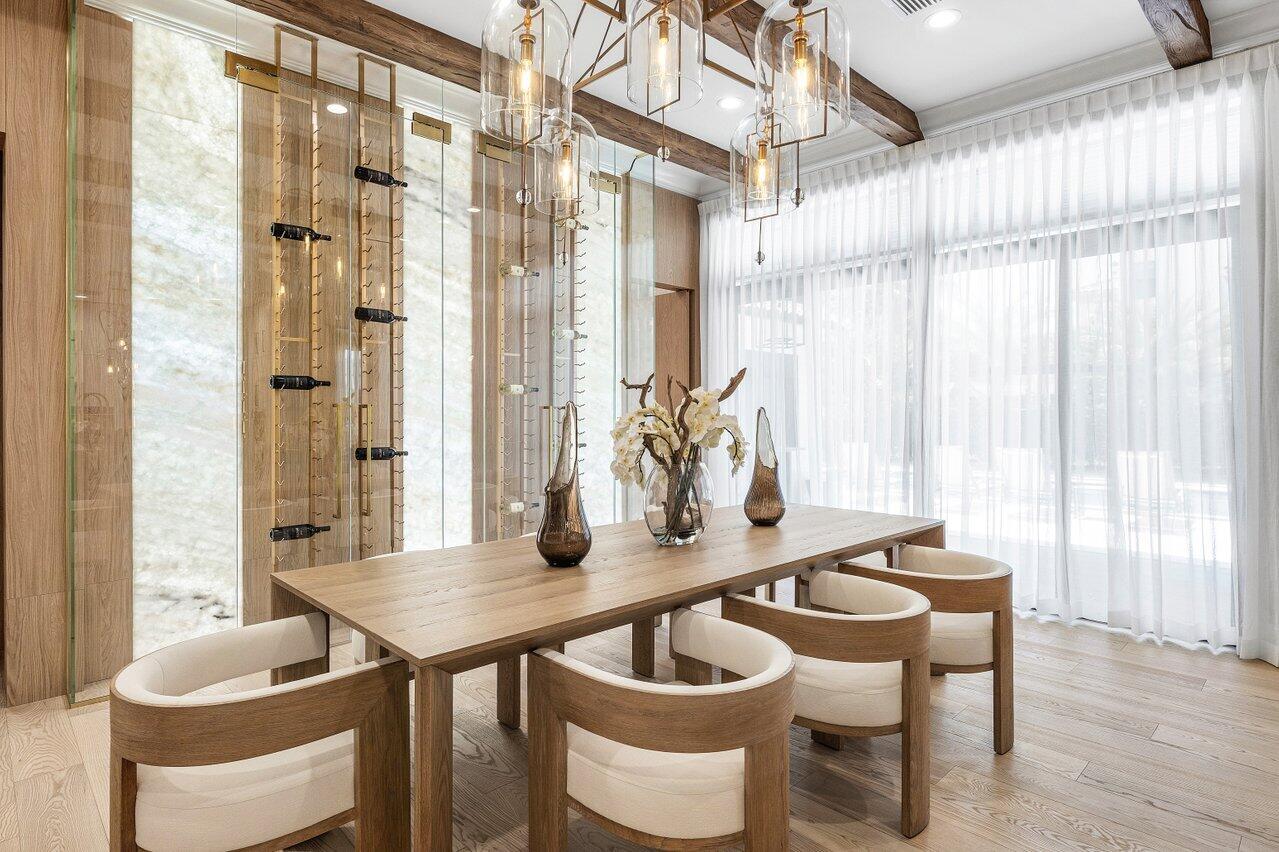 17709 Circle Pond Court Boca Raton, FL 33496 - Photo 12 of 50 a view of a dining room with furniture window and wooden floor
