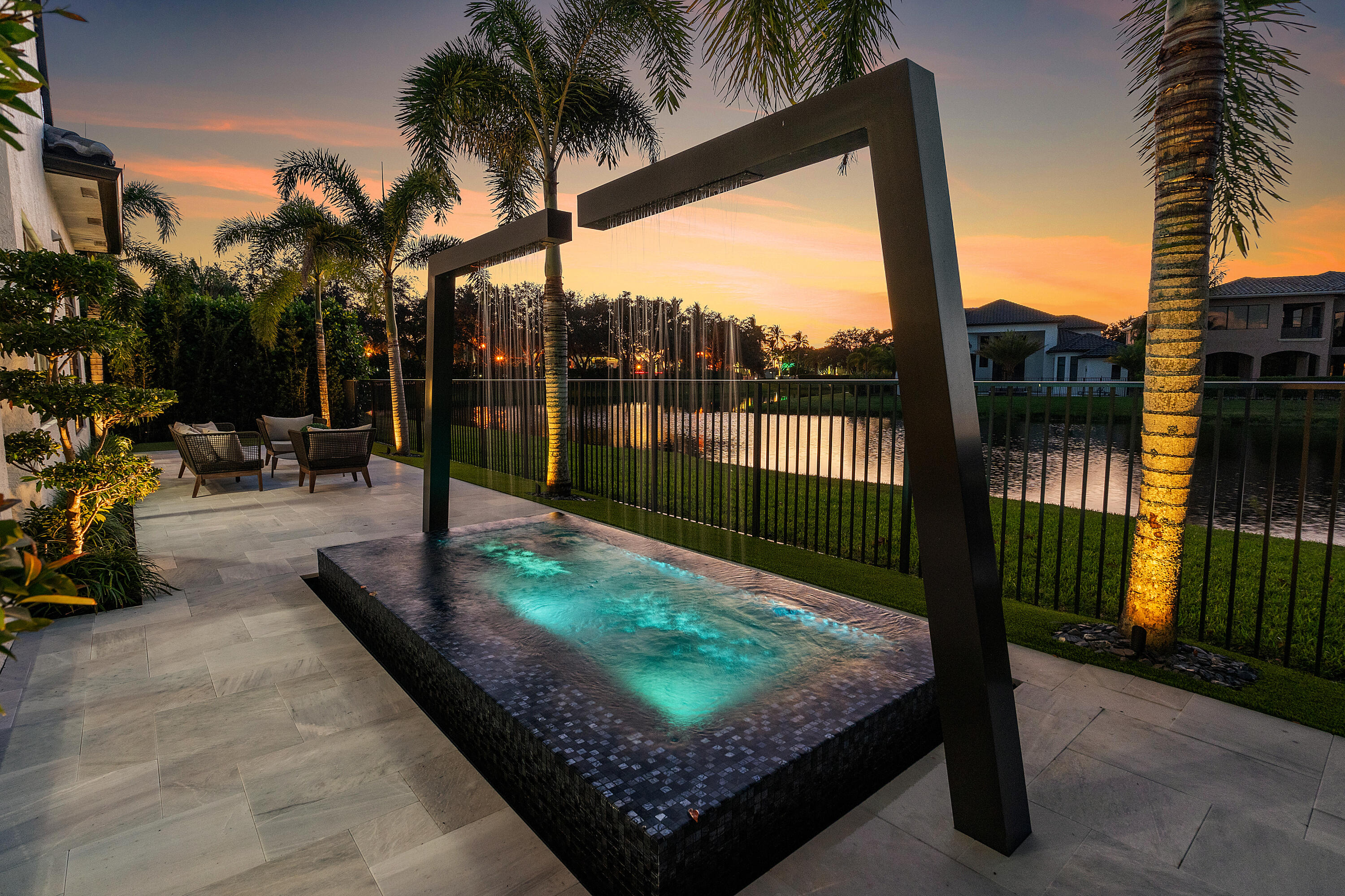 17709 Circle Pond Court Boca Raton, FL 33496 - Photo 47 of 50 a view of a patio with a table chairs and a patio