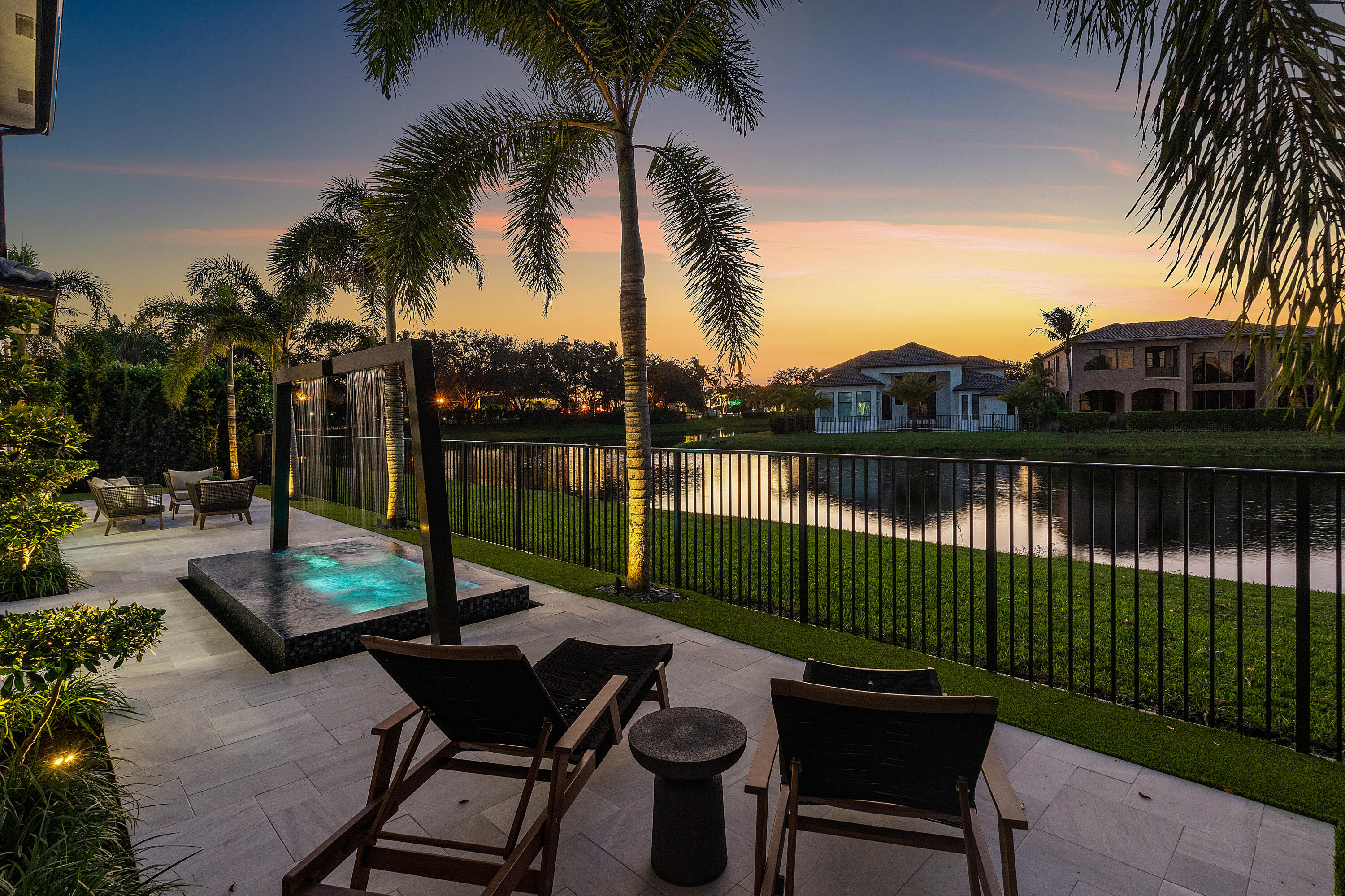 17709 Circle Pond Court Boca Raton, FL 33496 - Photo 48 of 50 a view of a patio with lake view
