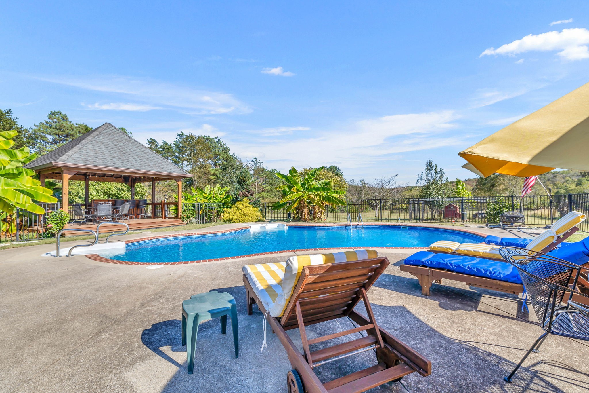 6170 Hickory Ridge Road Lebanon, TN 37090 - Photo 31 of 41 a view of swimming pool with outdoor seating and plants