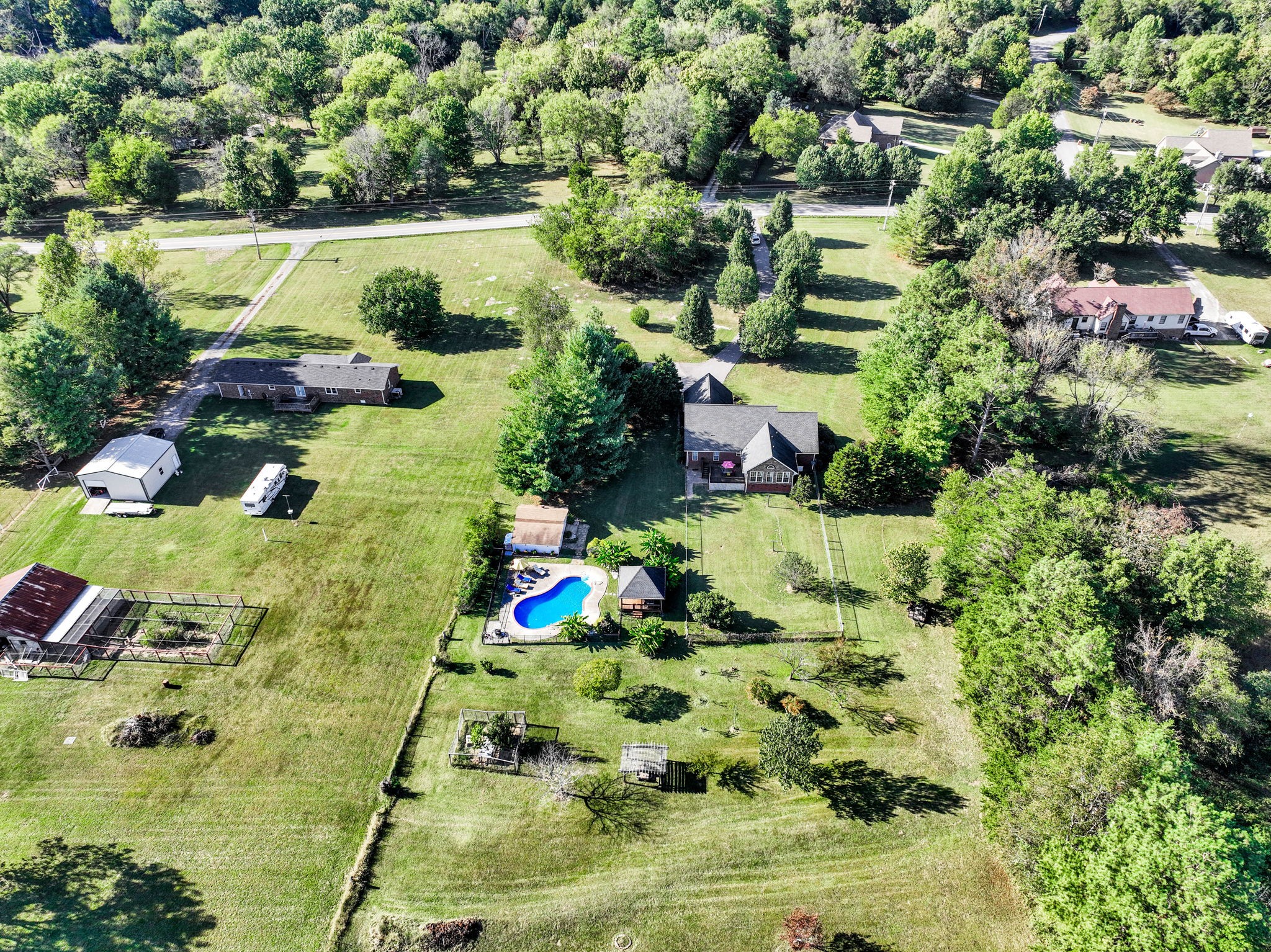 6170 Hickory Ridge Road Lebanon, TN 37090 - Photo 41 of 41 an aerial view of residential house with an outdoor space