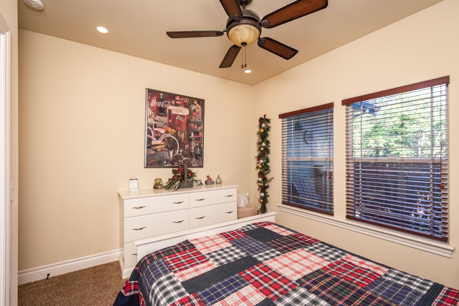 6570 Mosquito Road Placerville, CA 95667 - Photo 35 of 56 a bedroom with a bed and a window