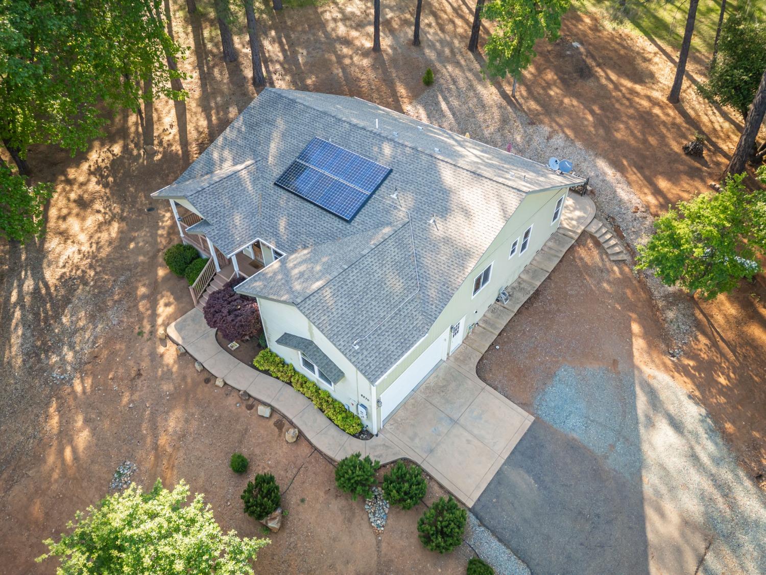 6570 Mosquito Road Placerville, CA 95667 - Photo 48 of 56 an aerial view of a house with a yard