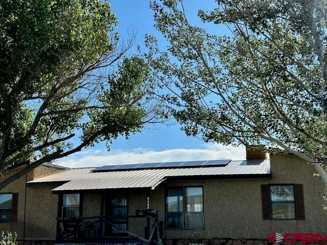 a view of outdoor space and mountain view in back
