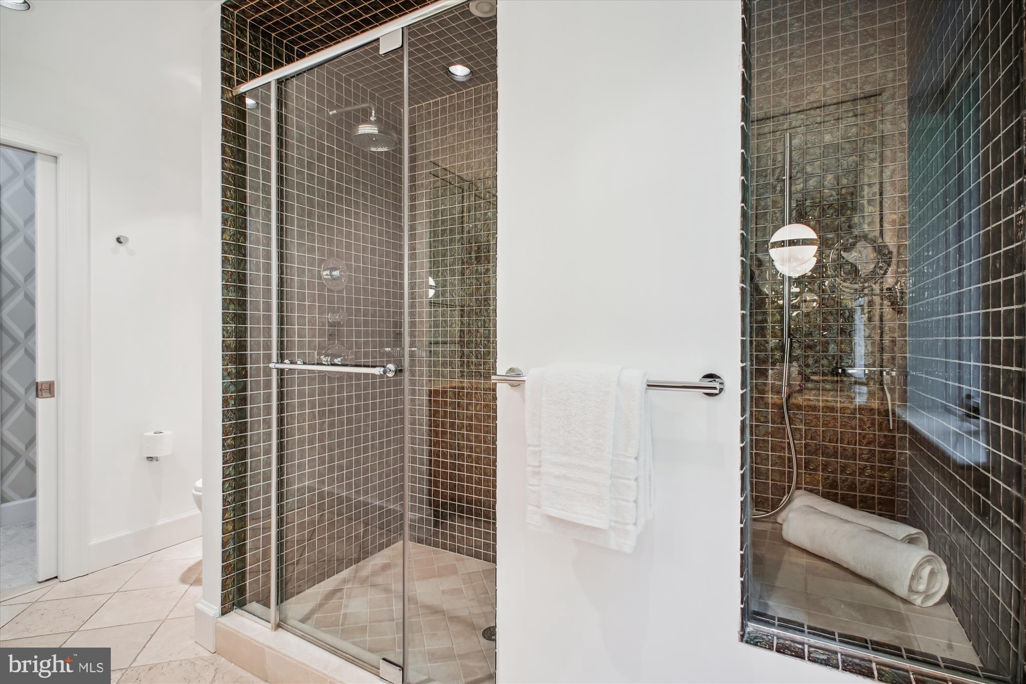 302 Ellsworth Drive Silver Spring, MD 20910 - Photo 32 of 64 Owners full bath #2 w/huge shower w/bench