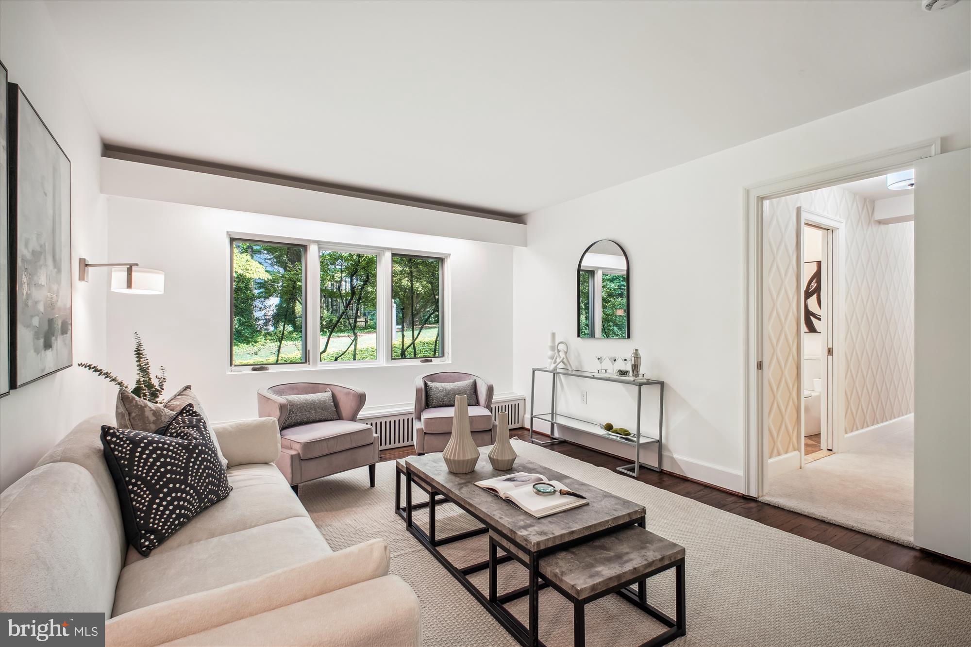 302 Ellsworth Drive Silver Spring, MD 20910 - Photo 33 of 64 a living room with furniture and a window
