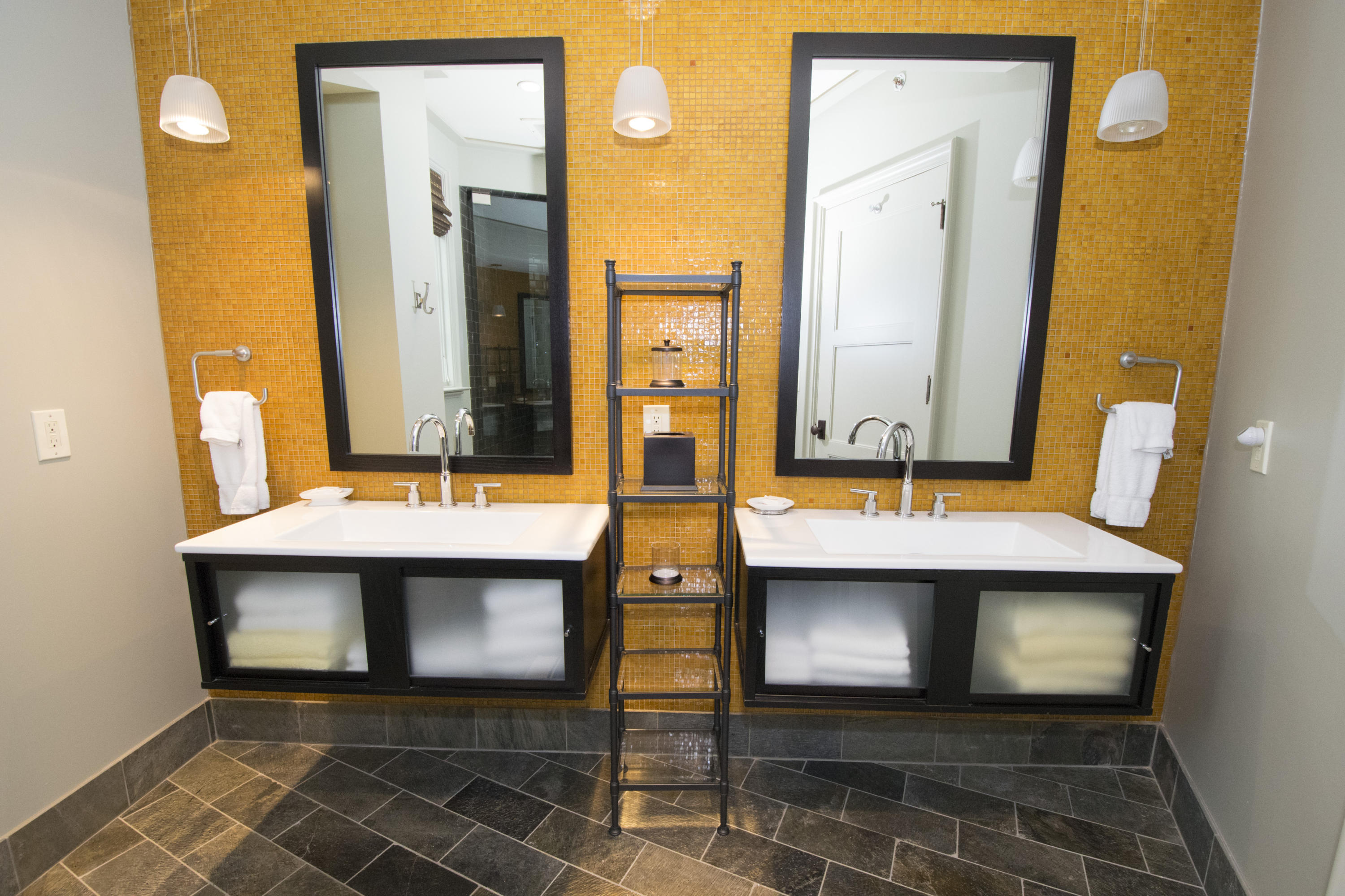 78 North Barrett Square, Unit 2 Rosemary Beach, FL 32461 - Photo 18 of 27 a bathroom with a sink and a mirror