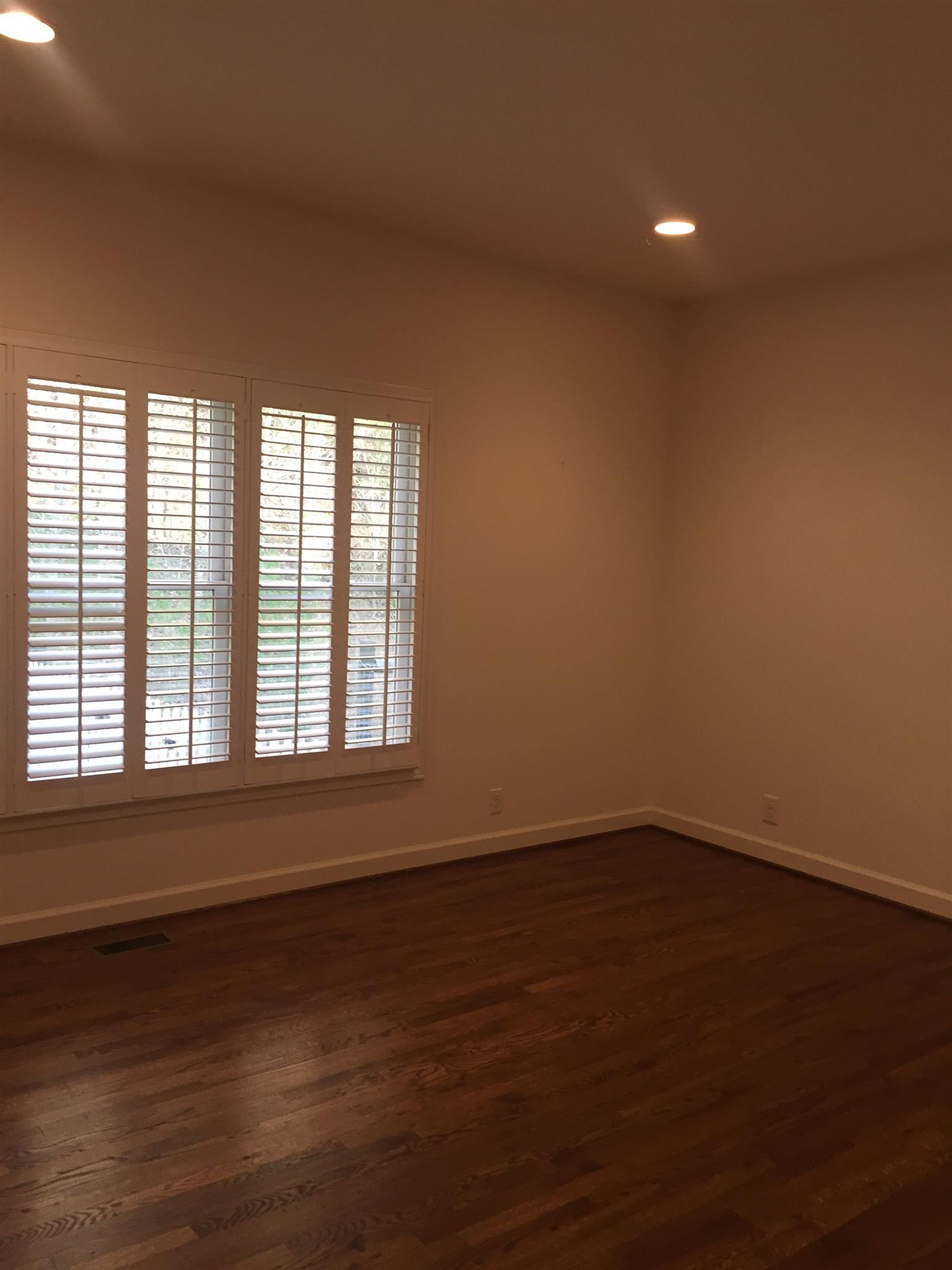 9370 Hester Beasley Road Nashville, TN 37221 - Photo 13 of 22 The Bedrooms Both Have Hardwood Floors, Plantation Shutters and Large, Double Closets.