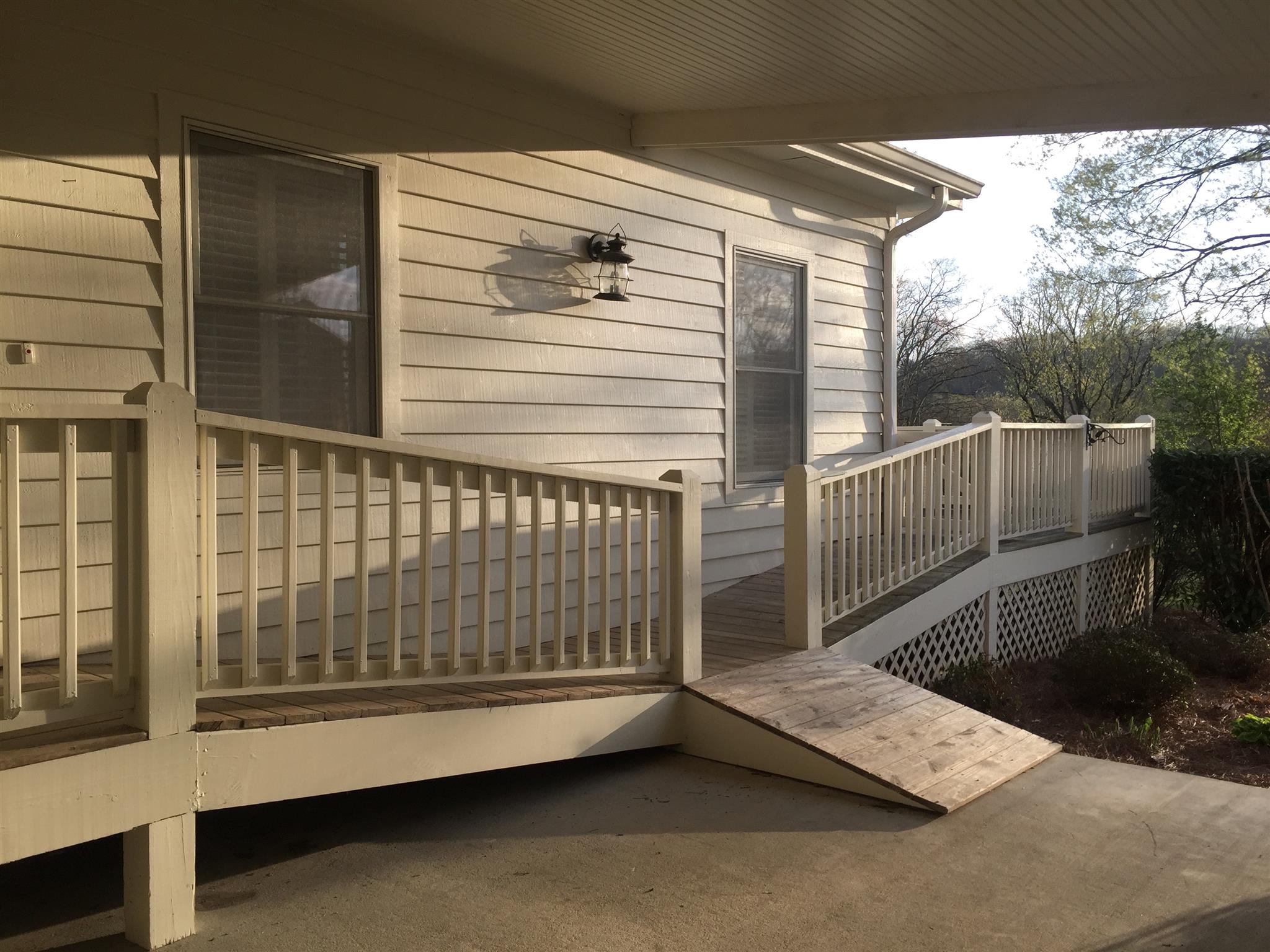 9370 Hester Beasley Road Nashville, TN 37221 - Photo 18 of 22 Access to Both Doors is Available with a Ramp Access from the Carport.
