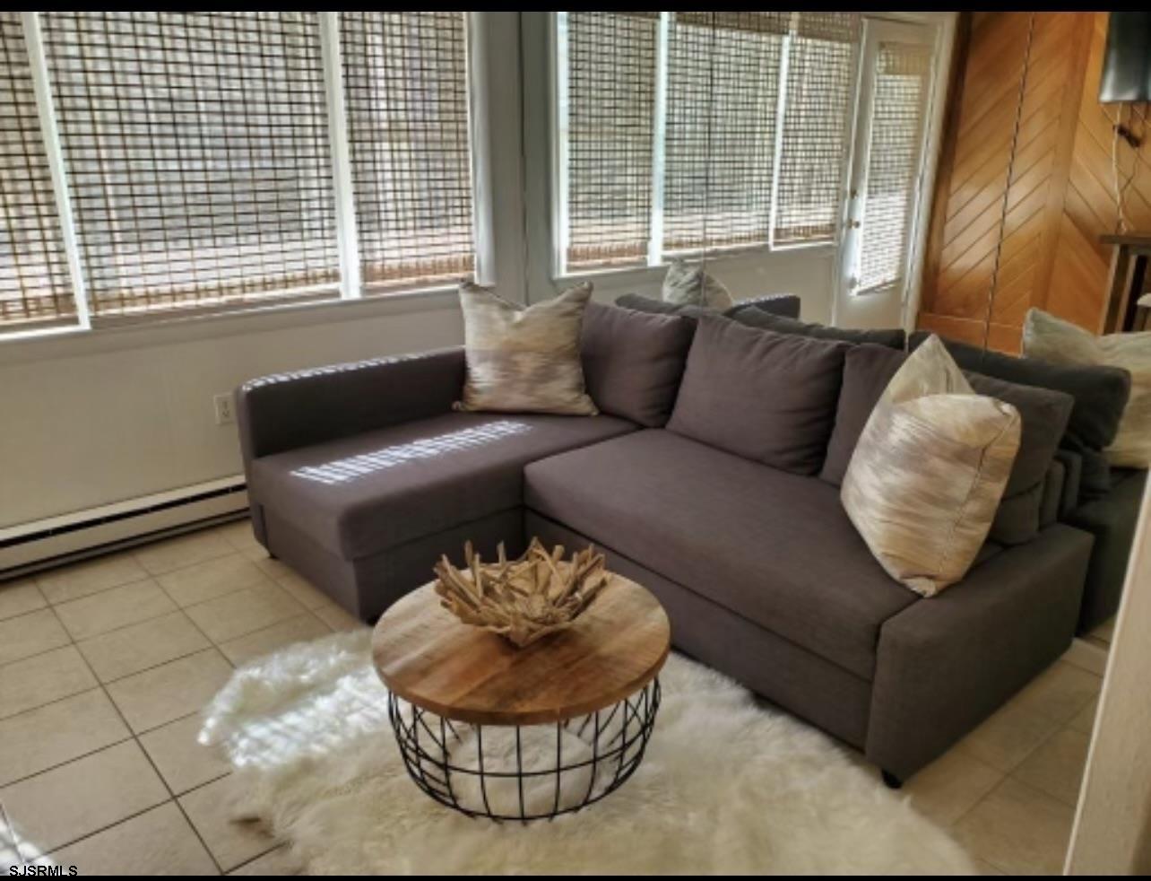 1600 Atlantic Avenue, Unit 47 Longport, NJ 08403 - Photo 4 of 12 a living room with furniture and a large window