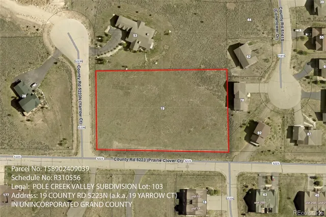 $295,000 | 19 Yarrow Court, Tabernash, CO 80478