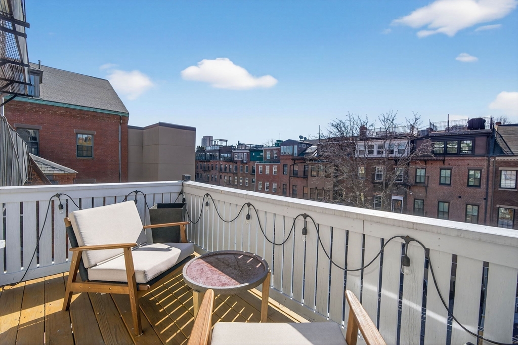60 Rutland Street, Unit 4 Boston, MA 02118 - Photo 10 of 15 a view of balcony with furniture