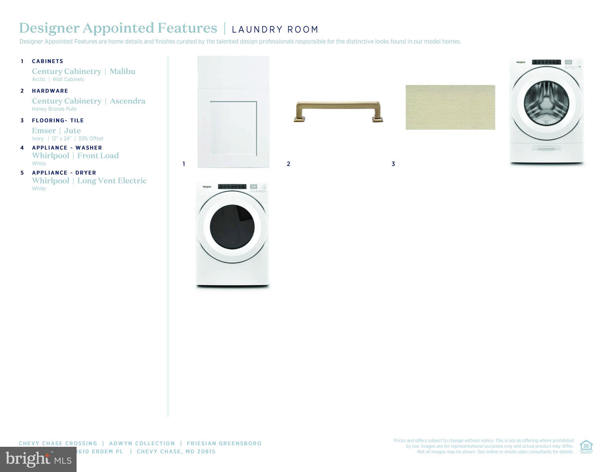 8610 Erdem Place Chevy Chase, MD 20815 - Photo 21 of 21 a bathroom with a sink and a washing machine