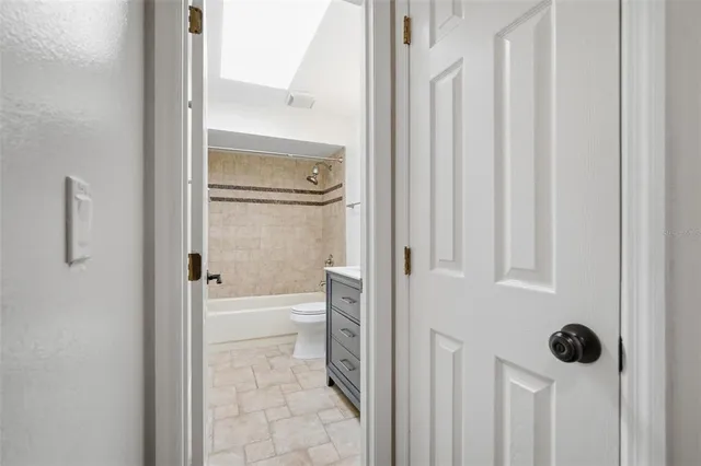 a view of swimming pool with patio