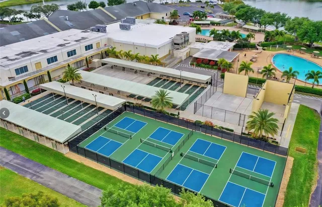 a view of tennis court