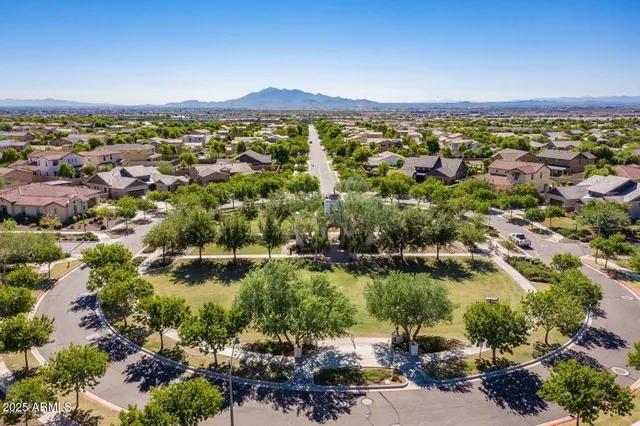 a front view of a building with street view