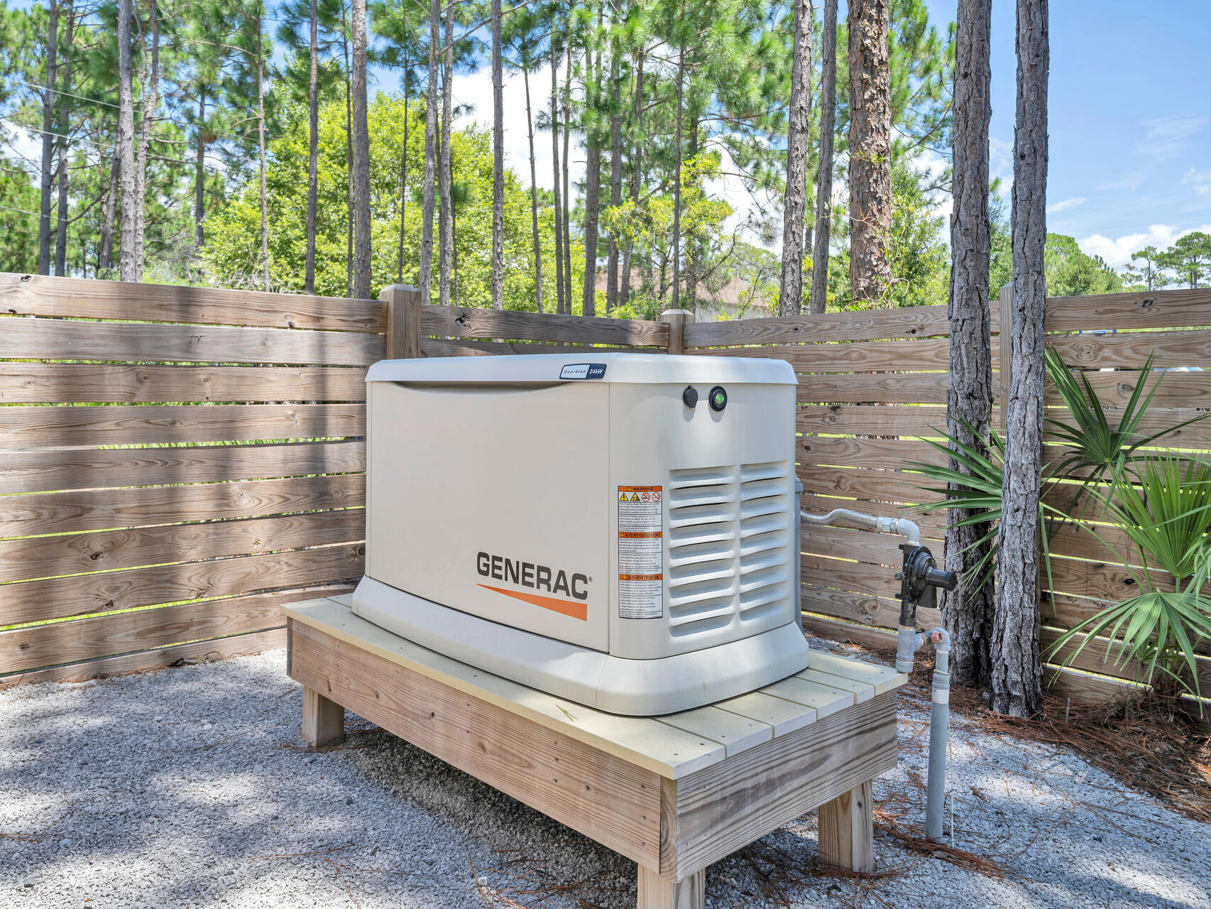 95 Roberts Road Santa Rosa Beach, FL 32459 - Photo 52 of 60 a view of a bench in the backyard