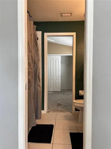 a view of a hallway with a elevator